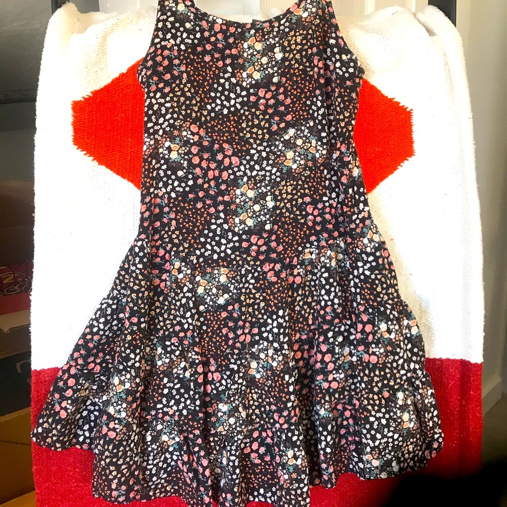 Floral print dress